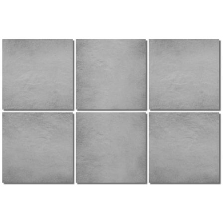 Grå betong Kakeldekor 12-pack