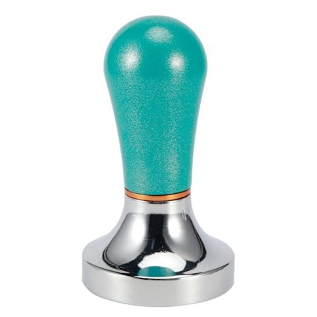 Alumiiniseoksesta valmistettu espressokahvan tiivistäjä, vankka ja kestävä 51 mm kahvan tiivistäjä tasaisella voiman jakautumisella, ergonomisesti 