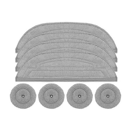 Ersättningsdelar för S8 Maxv Ultra/S8 Max Ultra robotdammsugare, tillbehör, trasor, kantmoppdukar