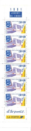 Frankrig 1991 - YT nr. BC2689A - Frimærkets Dag Hæfte