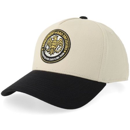 Not For Sale - Beige adjustable Keps - Depatement Of Bad Decision Stone/Black A-frame Adjustable @ Hatstore