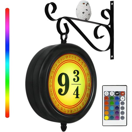 Plattform 9 3/4 Skyltlampa