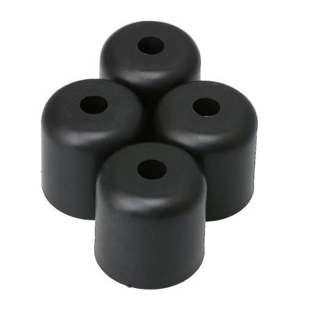 4 stk 50*50mm runde møbelføtter i plast til sofa og stol Ws16