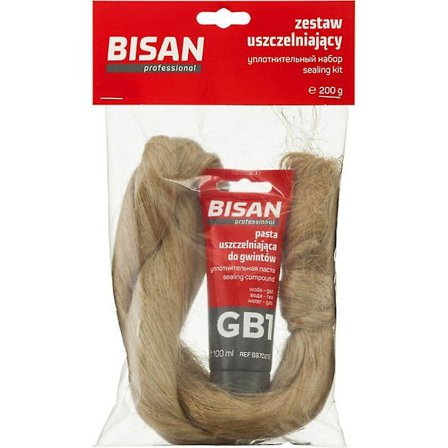 VVS-forseglingssæt 100g VVS-hamp 100g Rørforseglingspaste Rørforsegling