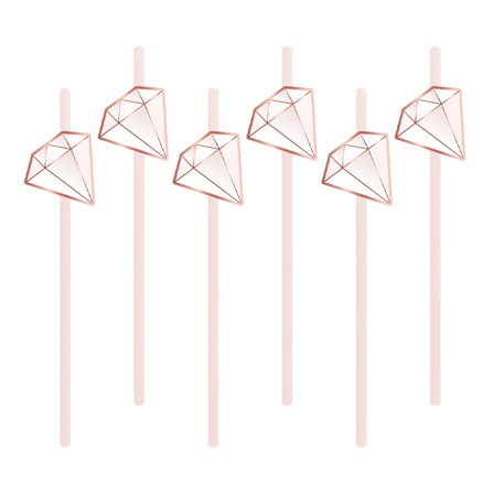 Sugrör Diamanter 6-pack