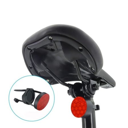 [NT] Stöldskydd AirTag cykelfäste med reflex Röd