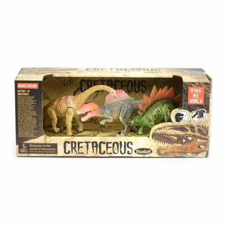 Dinosaurier 3-pack Stegosaurie, Brachiosaurus & Spinosaurus Tegosaurie, Brachiosaurus & Spinosau