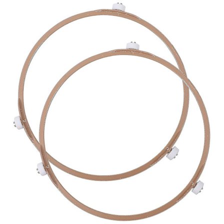 2 stk. Mikrobølgeovn Drejeskiver Ringe Mikrobølgeovn Bakke Roterende Rulle Støtteringe [HY]