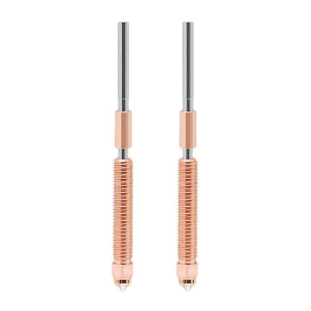 For K2 Plus Dyse Hurtigbytte-dysesett Herdet Stål Design for K2 Plus 3D-printer 2 stk. 0,8 mm