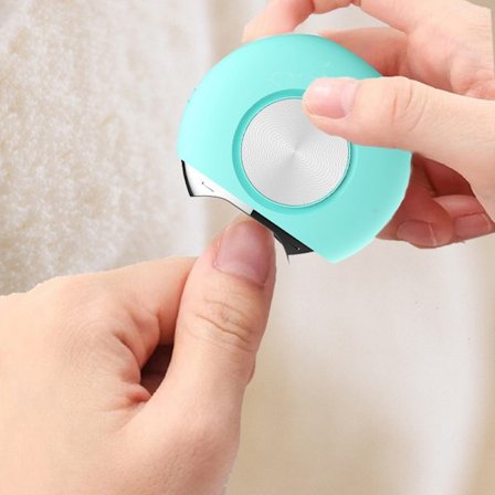 Elektrisk Negleklipper til Tykke Negle, Sikker Automatisk Elektrisk Negleklipper til Pårørende, Ældre, Voksne og Børn (Blå)