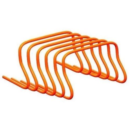 stk Koordinasjonshekker Fotball Løping Friidrett Trening Smidighet Hastighetsutstyr 15cm Høyde Oransje