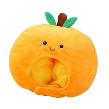 Päähine Hattu Koriste Hattu Pehmo Oranssi Valokuvarekvisiitta Cosplay Puku Ihana Aikuinen