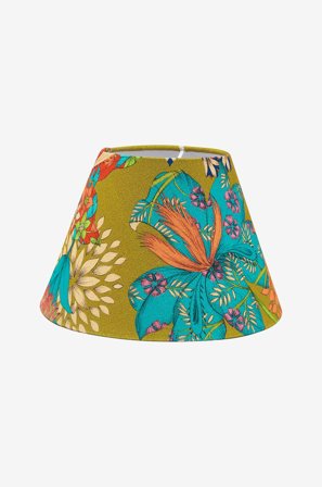 PR Home - Lampskärm Empire Mönstrad 25 cm - Grön - Lampskärmar - Från Homeroom