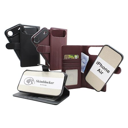 Skimblocker iPhone Air Magnet Plånboksfodral