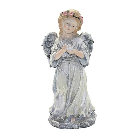 Luova puutarhakoriste Pieni enkeli tyttö lemmikki Luovat koristeet