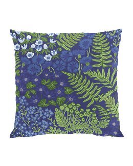 Putevar Blå blomst Mørke blå