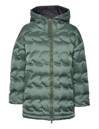 Duvet Jacket Fodrad Jacka Grön Emporio Armani