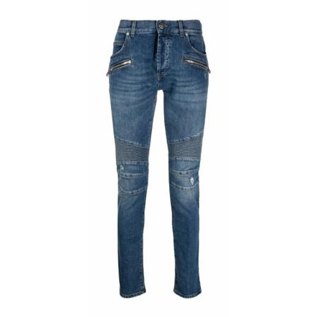 Balmain, Jeans Blauw, Heren, Maat:W31