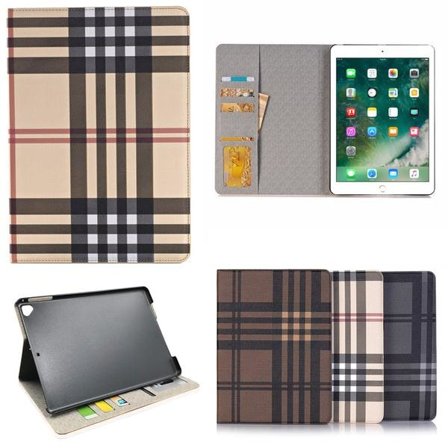 Plånboksfodral iPad Air 9,7" - Rutmönster, 3 Olika Färger