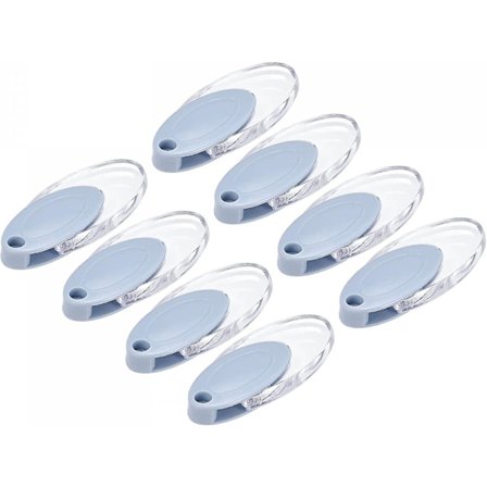 Persienebåndsvægt, 8 stk. 90 mm Gardin Vindue Lukker Perlekæde Håndtag Romersk Vertikal Skygge Tilbehør, Blå