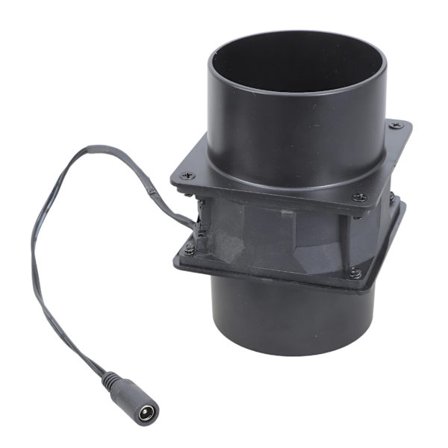 8 cm 12V Høj Luftstrøm Ventilation Blæser Dobbelt Kugleleje Ventilationsventilator