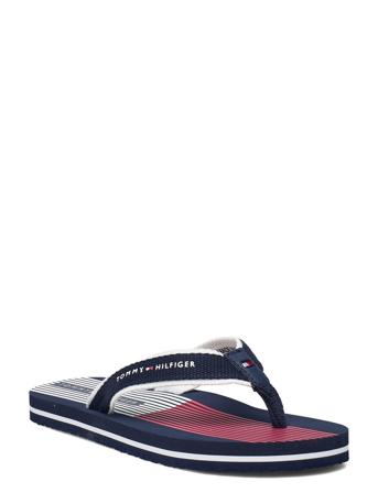 T3B0-30984-0058800- Shoes Summer Shoes Flip Flops Sininen Tommy Hilfiger