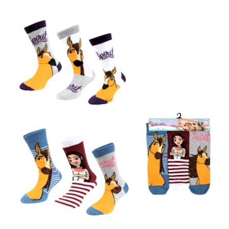 3-pack Spirit strumpor