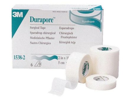 MICROPORE Micropore Vit med hållare 1,2cmx9,1m 24/fp - Lyreco - Sjukvård och omsorg - Förband och fixering - Fixeringstejp