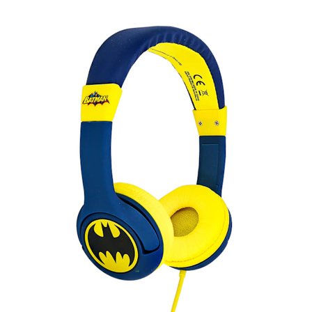 Headphone Wired On-Ear 85dB Batlogo