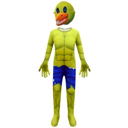 Barn Halloween Kostymer Anime Rainbow Venn Spill Cosplay Klær Gutter Jenter Bodysuit Cartoon Carnival Julegave til barn 4674 140cm