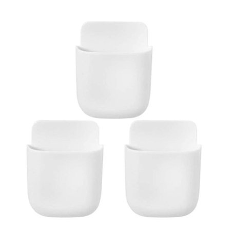 3-delt Fjernbetjening Holder Organizer Væghængt