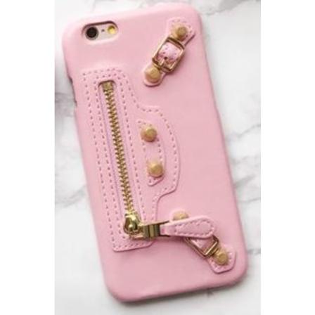 Stiligt skal i Rosa med Dragkedja för iPhone 6/6S (4.7") Rosa