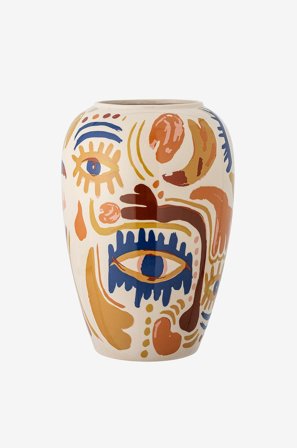 Bloomingville - Horus Vase - Flerfarget - Krukker & vaser - Fra Homeroom