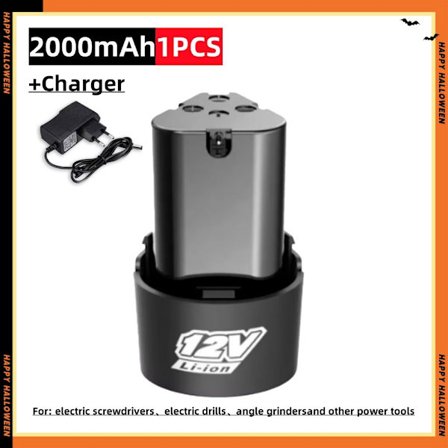 Nytt 12V 4000mAh universellt uppladdningsbart litiumbatteri för elektrisk skruvmejsel Elektrisk borrmaskin Mini vinkelslip Elverktyg