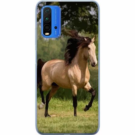 Xiaomi Redmi Note 9 4g Genomskinligt Skal Häst