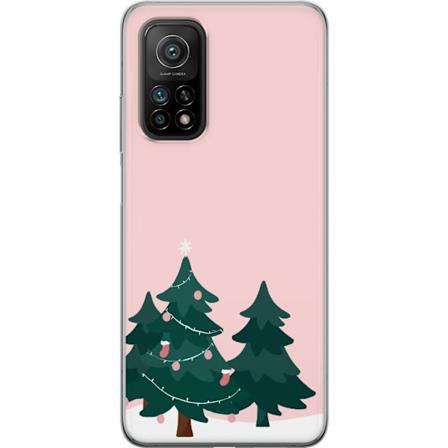 Xiaomi Mi 10T Pro 5G Gennemsigtig cover Juletræer Glædelig J