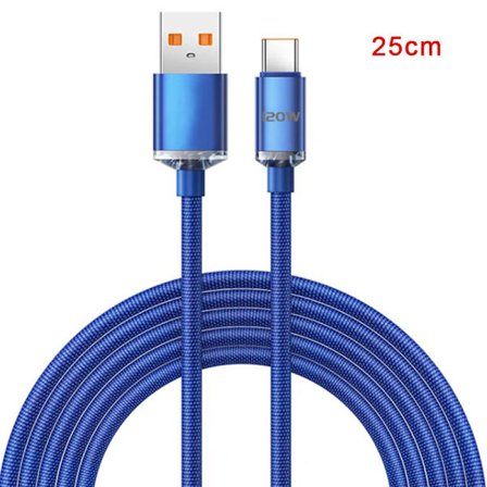 120W USB Typ C-kabel 6A Snabbladdning Typ C-kablar Snabbladdning
