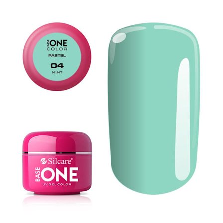 Base One - UV Gel - Pastel Shades - Mint - 04 - 5 gram