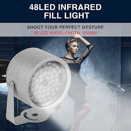 48 Led Illuminator Light Ir Infrared Night Vision Fyllningsljus för kamera