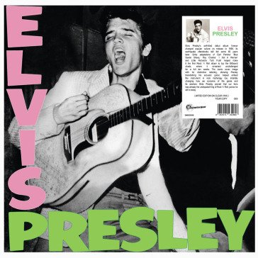Elvis presley (clear vinyl) Elvis Presley