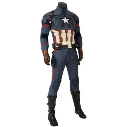 The Avengers Captain America cosplay-kostymer för män Game Anim 定制 XS