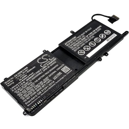 Batteri till Notebook, Bärbar dator för DELL Alienware 15 R3, Alienware 17 R4 m.fl.