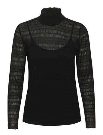 Cream | Crbubble Turtleneck | S