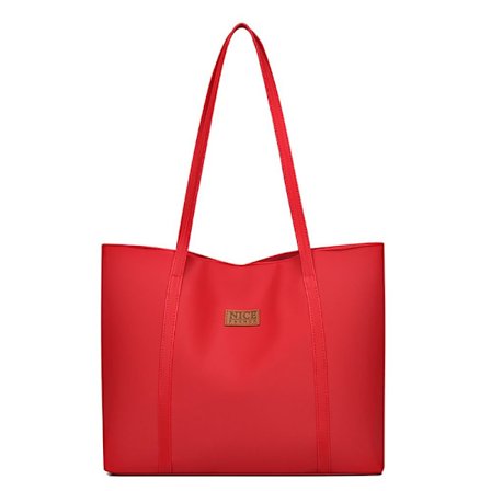 Enkel axelväska Tygväska RÖD