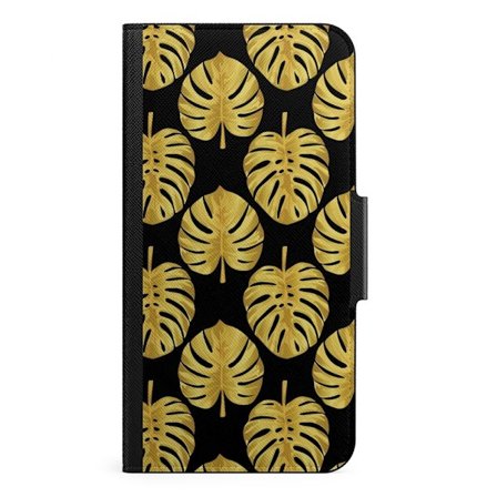 Naive iPhone 13 Pro Max Plånboksfodral - Monstera