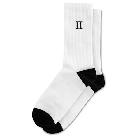 Les Deux | Off White/Navy William 2-Pak Sokker til mænd - Lange sokker