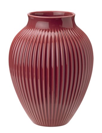 Knabstrup Keramik | Knabstrup Vase, Riller | H27CM