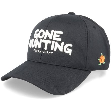 SQRTN - Svart adjustable Keps - Gone Hunting 120 Cap Black Adjustable @ Hatstore