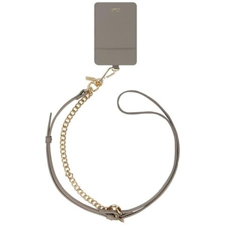 Uniq Coehl Caryne 3-in-1-puhelinlenkki, jossa on korttilompakko - harmaa