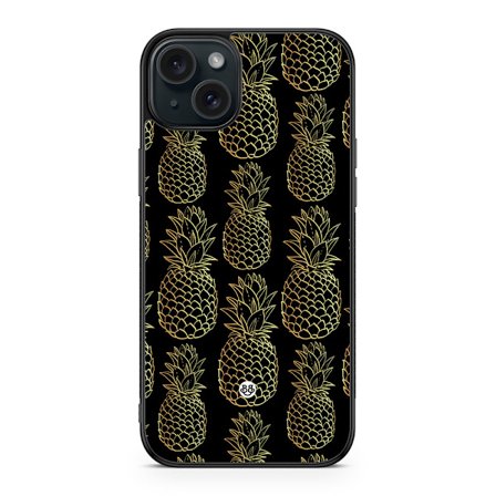 Bjornberry Skal iPhone 15 Plus - Guldiga Ananas